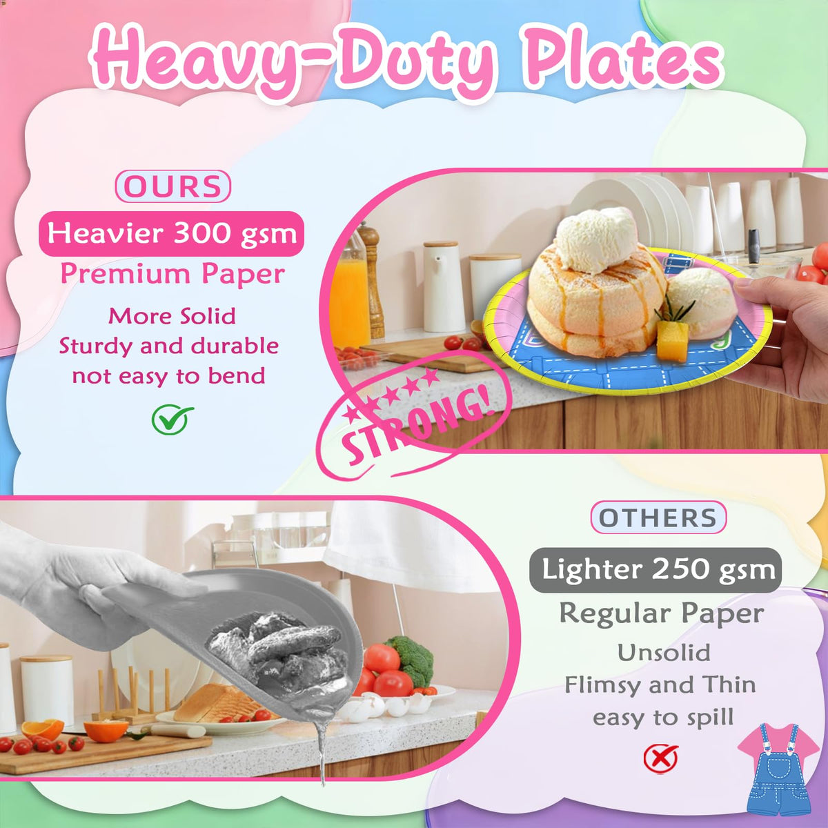 Fufuddz cups pair with plates for mess-free sipping during celebrations