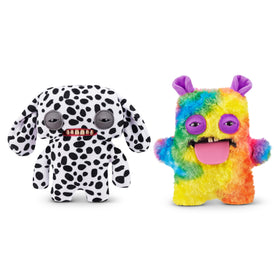 Fuggler Annoyed Alien Dog 9-inch plush, soft cuddle buddy for kids and collectors.