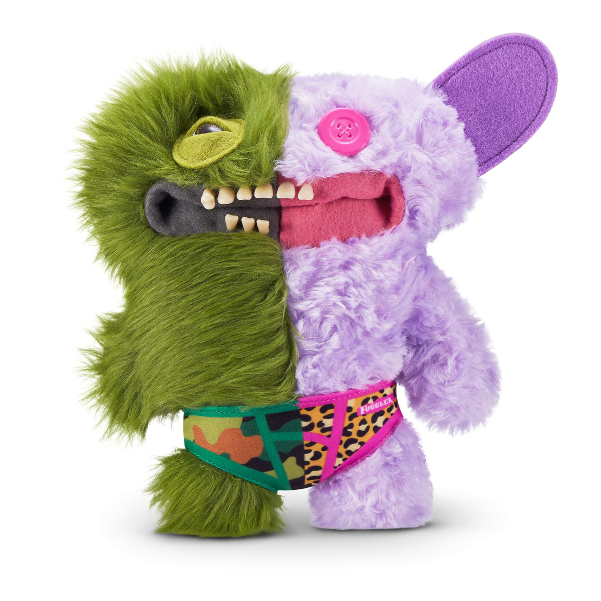 Count Underoo Mcgoo grin close-up showcases distinctive human-like teeth for quirky character.