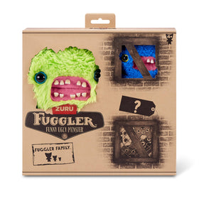 Fuggler 5-inch plush, compact and collectible for on-the-go play.