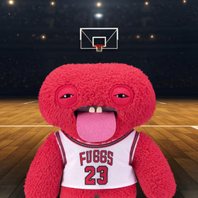 Fuggler Fugg Stars 9-Inch plush with human-like teeth for memorable smiles.