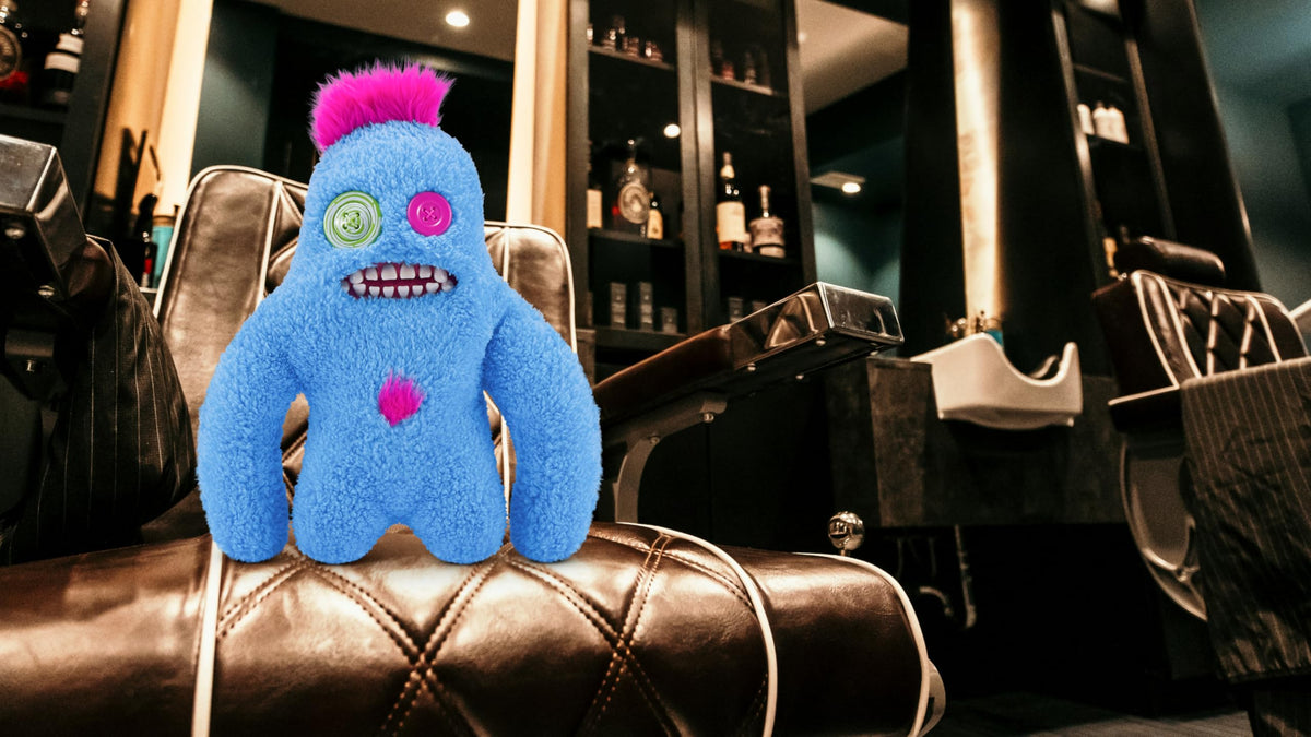 Fuggler Hairy Fuggs full-body plush, collectible and soft.
