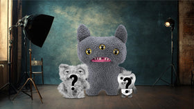 Fuggler Reeko with human-like teeth adds quirky character prompts.