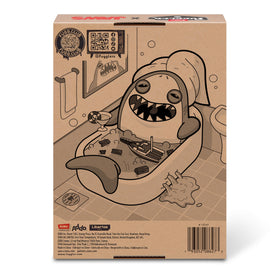 Fuggler Jaws 9-Inch plush close-up reveals rare Butt-on Hole feature.
