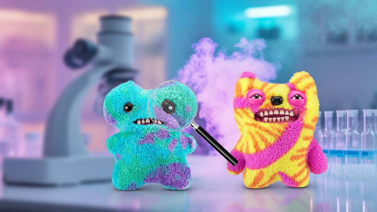 Fuggler Laboratory Misfits lab chaos scene sparks imaginative storytelling.