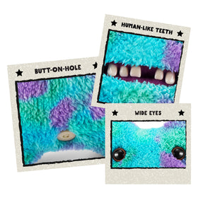 Fuggler Laboratory Misfits 9-inch size ideal for hugs and display.