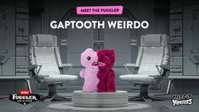 Fuggler Misfit Monsters human teeth detail adds spooky charm