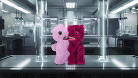 Fuggler Misfit Monsters rare button feature for collectability