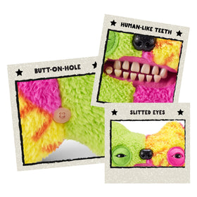 Fuggler Misfit Monster with human teeth detail adds collectible appeal