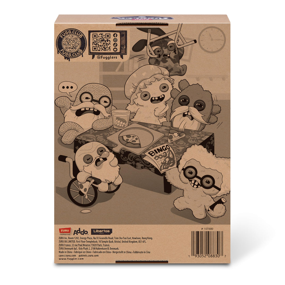 ZURU Fuggler design blends whimsy with mischievous charm for playtime.
