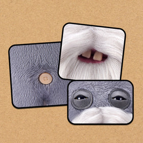 Collect them all to build a grumpy, funny Fuggler family.
