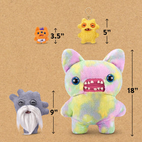 Durable plush designed for hugs, display, and imaginative stories.