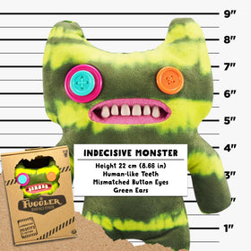 Fuggler Originals collectible lab packaging makes a unique shelf centerpiece.