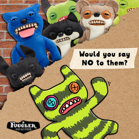 Indecisive monster mutation captures chaotic charm for display or gifting.