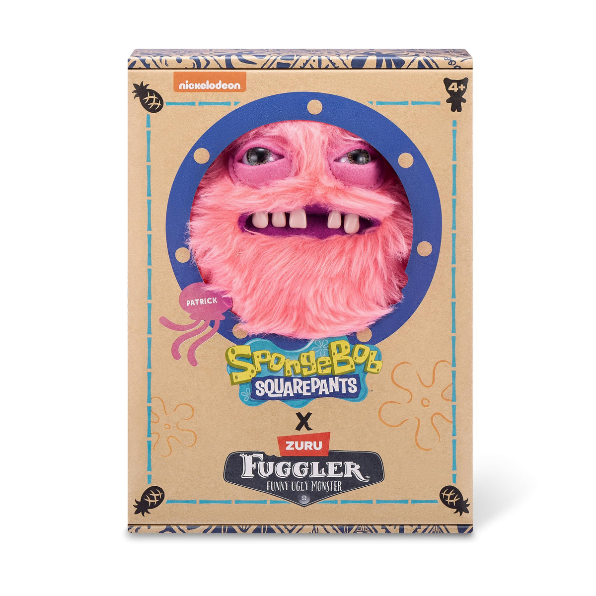 Patrick's human-like teeth detail adds quirky charm for display.