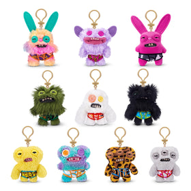 Fuggler Series 4 keyring clip-on charm for bags and backpacks