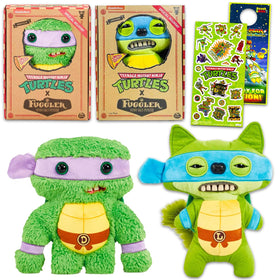 Fuggler TMNT Donatello 9-inch doll with glow button for cozy playtime