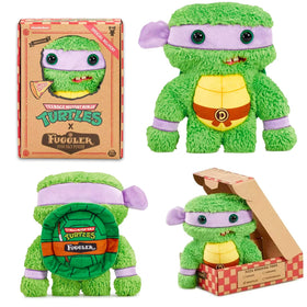Fuggler TMNT Donatello glow-button plush for nighttime reveals and hugs