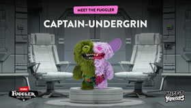 Fuggler two-in-one misfit concept doubles mischief potential during pretend play.