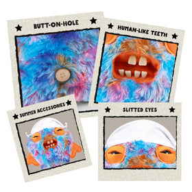 Fuggler Vacay Vibes 9-inch plush texture is soft and huggable