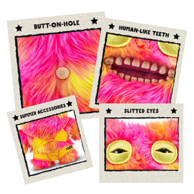 Fuggler Vacay Vibes soft plush texture for cuddly display