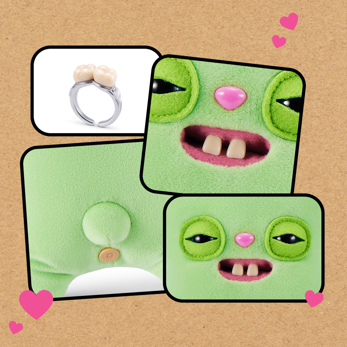 Fuggler Wedding Fuggs butt-on-hole mark, a hidden easter egg for collectors.