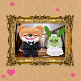 Fuggler Wedding Fuggs Groom plush, a charmingly chaotic collectible companion.