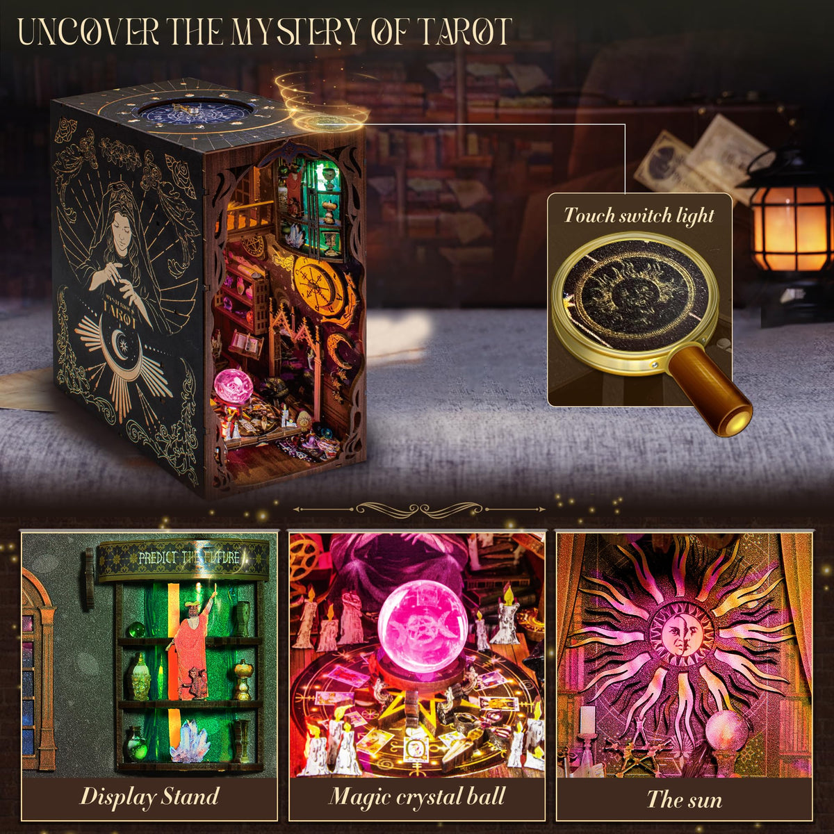 Fuiltee DIY book nook assembly guide helps puzzle lovers finish confidently.