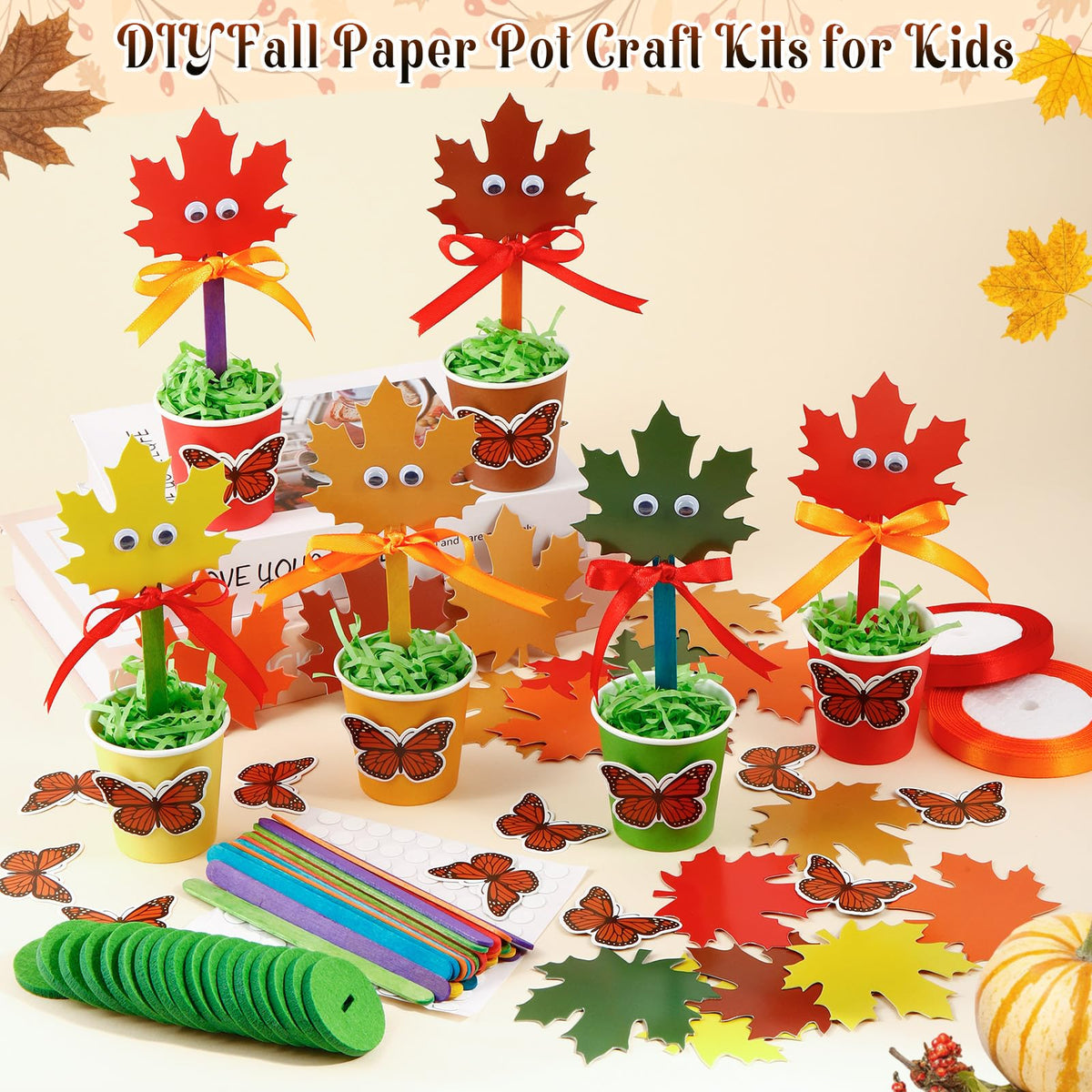 FULAIERGD easy-to-assemble bouquet crafts ideal for gifting moms or teachers
