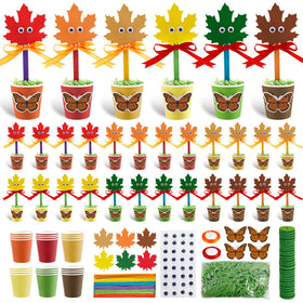 FULAIERGD flower paper cup craft kit six styles for Mother's Day bouquets