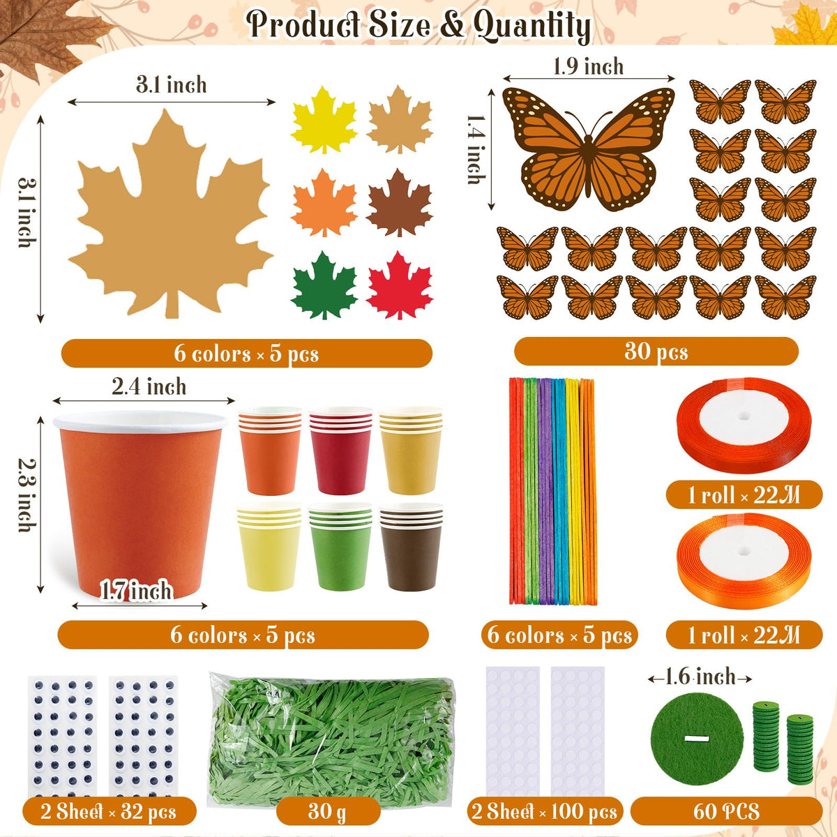 FULAIERGD premium paper bouquet kit with vibrant colors that hold shape