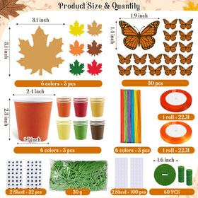 FULAIERGD premium paper bouquet kit with vibrant colors that hold shape