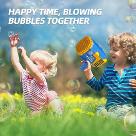 Fulercni bubble gun ideal for weddings and birthdays, adds fun.