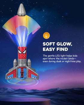 Fullware Rocket Launcher ideal gift for kids ages 6-13 during outdoor fun.