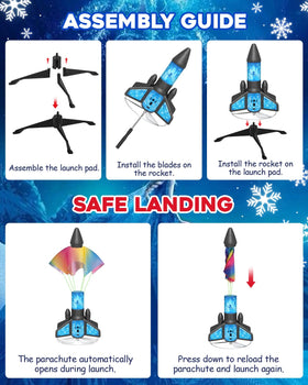 Fullware rocket launcher launch mode button close-up view, easy operation.