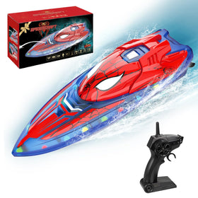Fullware Spider Hero RC Boat packaging content shown for review