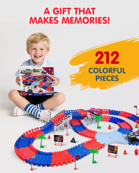 Family-friendly setup sparks storytelling and creative, repeatable play sessions.