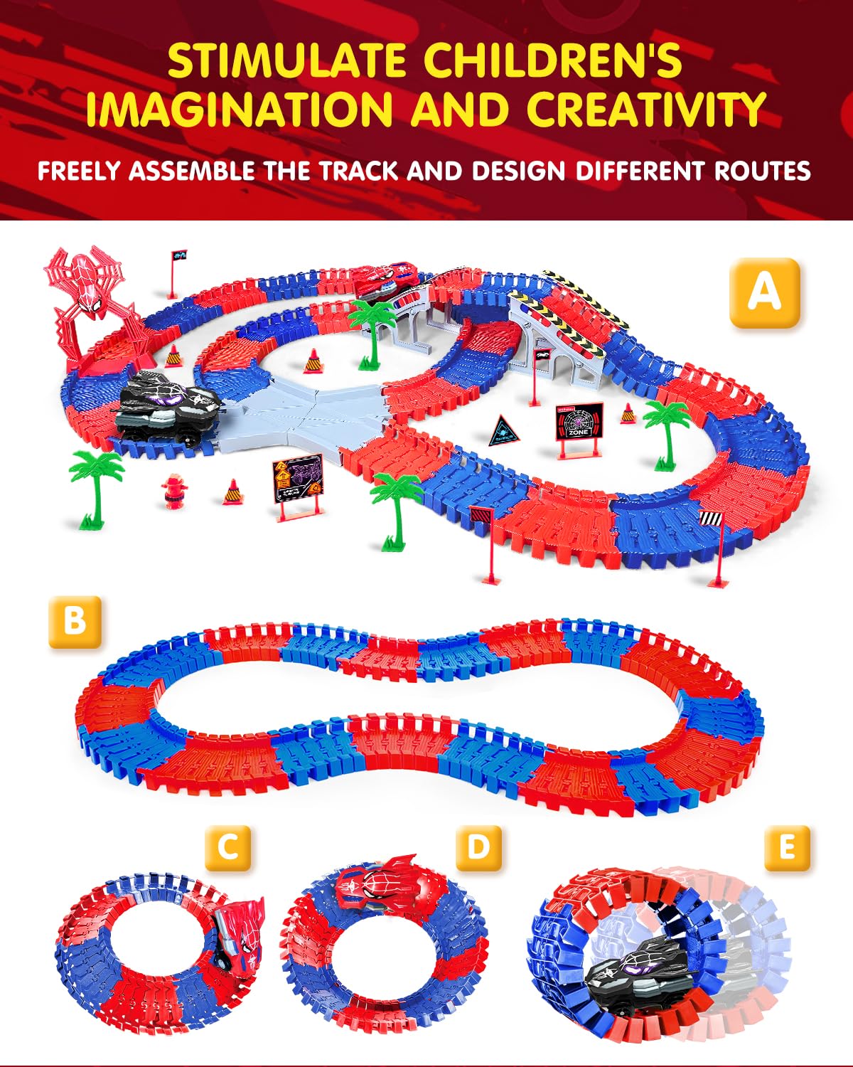 Durable BPA-free ABS construction supports safe, long-lasting playtime.