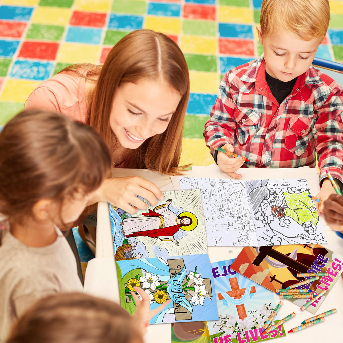 Fulmoon classroom Easter activity set encourages creativity and learning