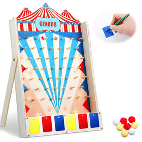 Fulmoon Disk Drop Game board ready for a lively carnival party, engaging guests.