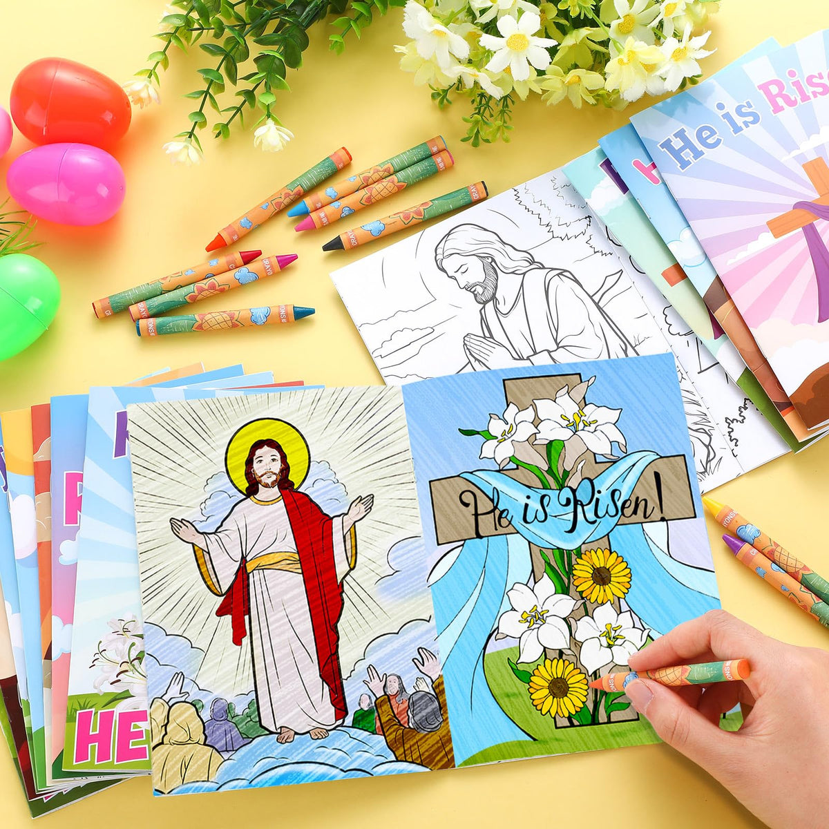 Fulmoon kid coloring Easter designs ideal for classroom activities