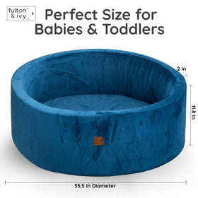 Fulton & Ivy ball pit diameter 35.5 inches enables ample family play