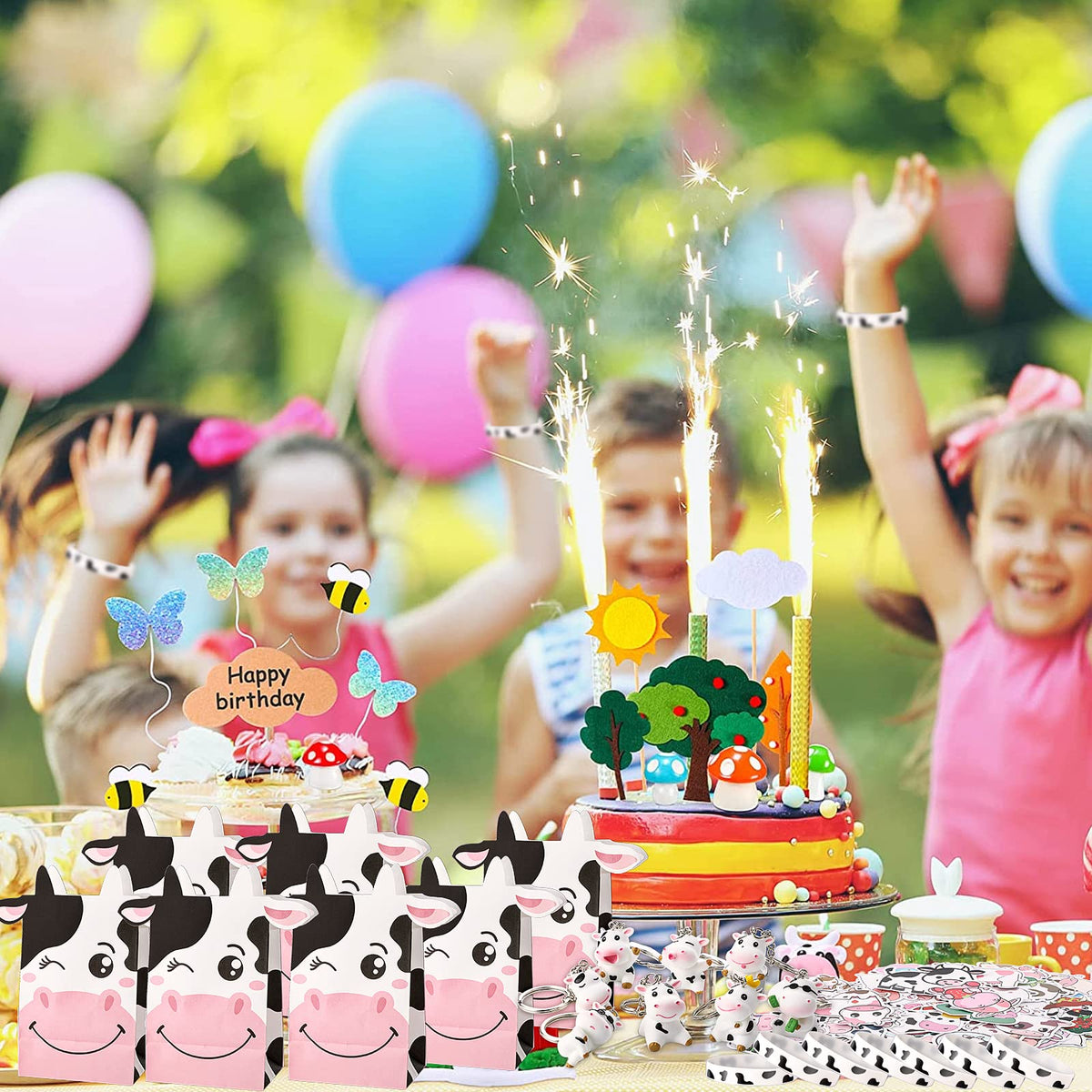 Fumete cow party favors kit offers versatile gifting options