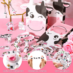 Fumete cow stickers sheets for decorating treats and gifts
