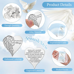 Fumete double sided poem cards with warm sympathy messages