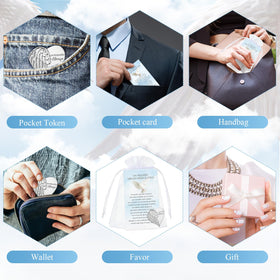 Fumete memorial favors assembly showing a complete event-ready set