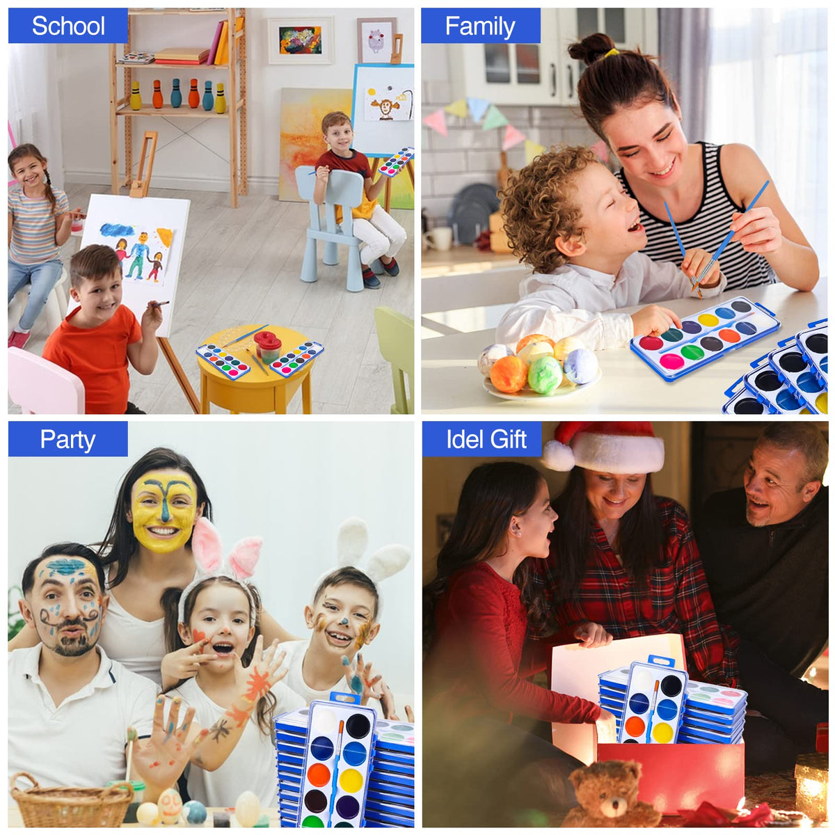 FUMILE classroom art activities with vibrant, washable colors for worry-free cleanups.