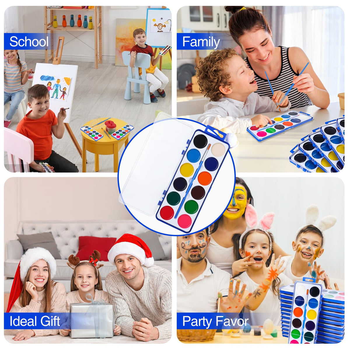 FUMILE vivid colors for spontaneous art at home and school.