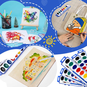 FUMILE Easter and Valentine gift idea watercolors.