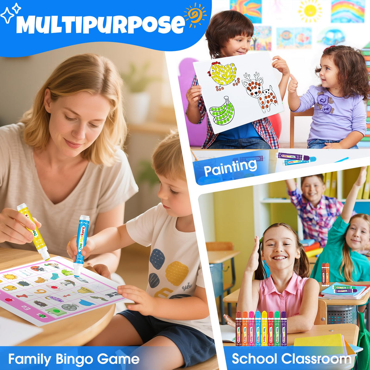 FUMILE family and classroom use for versatile art activities.